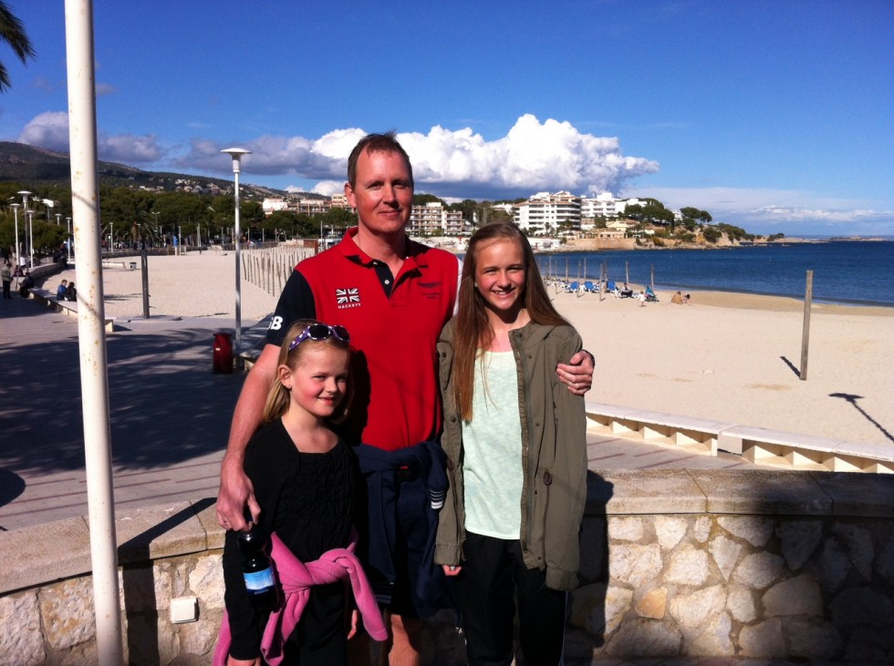 Mallorca april, skolen lukket pga lockout